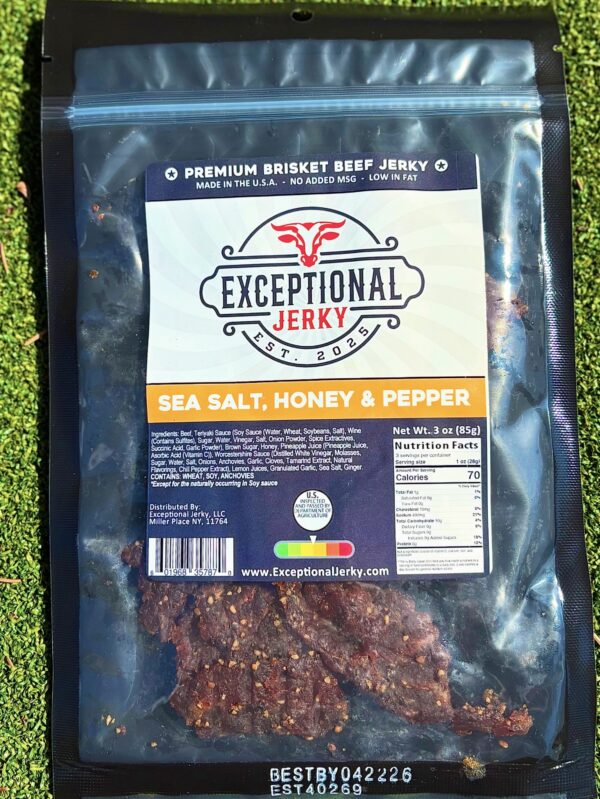 Sea Salt, Honey & Pepper